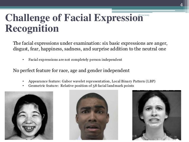 Opinion, actual, facial expressions recognition Facial expressions recognition so?